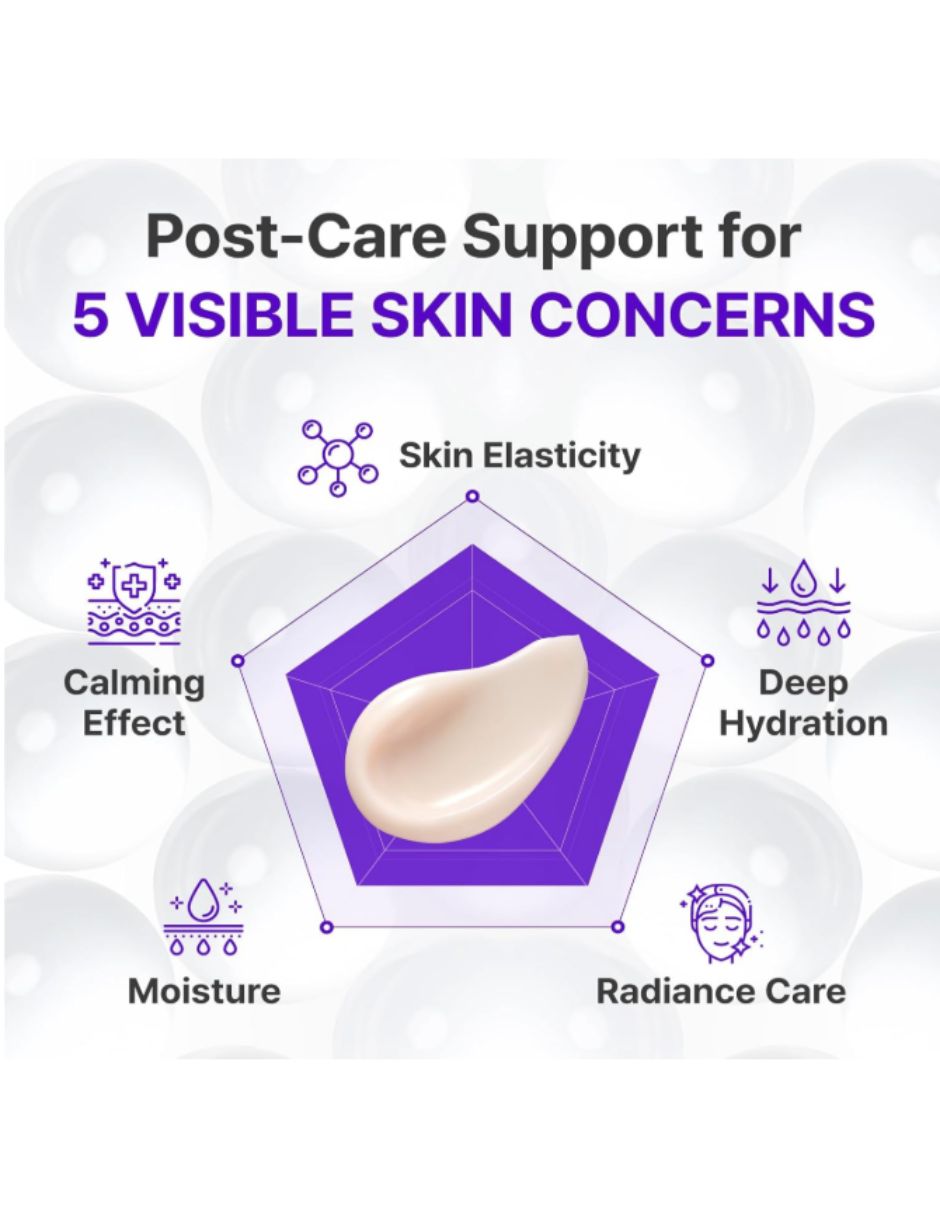 Set de crema para facial recomendada para calmar la piel de día y noche skincare para piel todo tipo piel